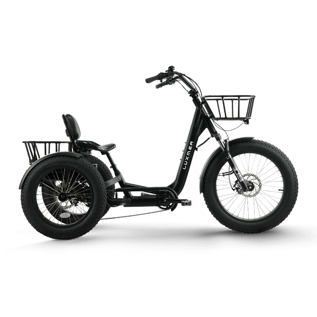 Dura m&aacute;s Bicicleta el&eacute;ctrica de tres ruedas para desplazamientos diarios
